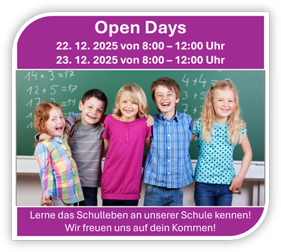 open days 2025 klein